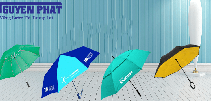Cung cấp ô dù cầm tay in logo quảng cáo